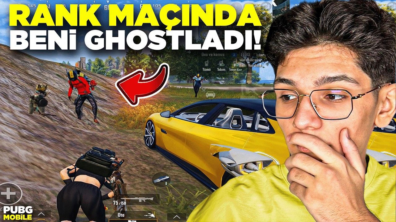 RANK MAÇINDA ARAP YAYINCI DENK GELDİ ! SAĞLAM MAÇ - PUBG MOBİLE