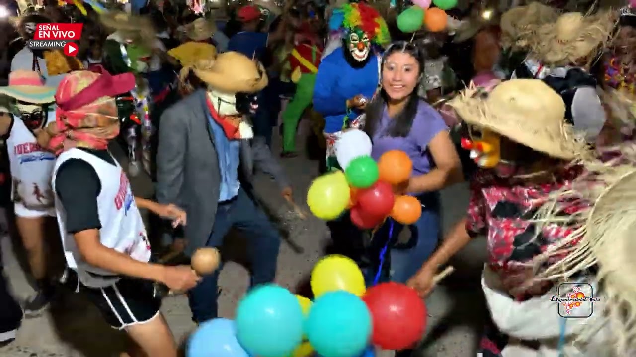 EL CIRCO juego y participación de Los Tejorones de La Mascara Negra en el Carnaval Huaxpaltepec 2023
