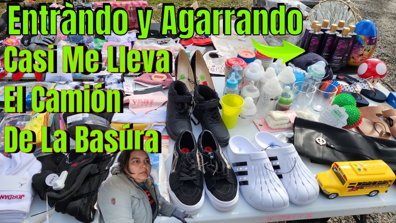 ♻️Increíble😱Entrando y Agarrando a la vísta esta todo casi me lleva el camíon de la basúra😧