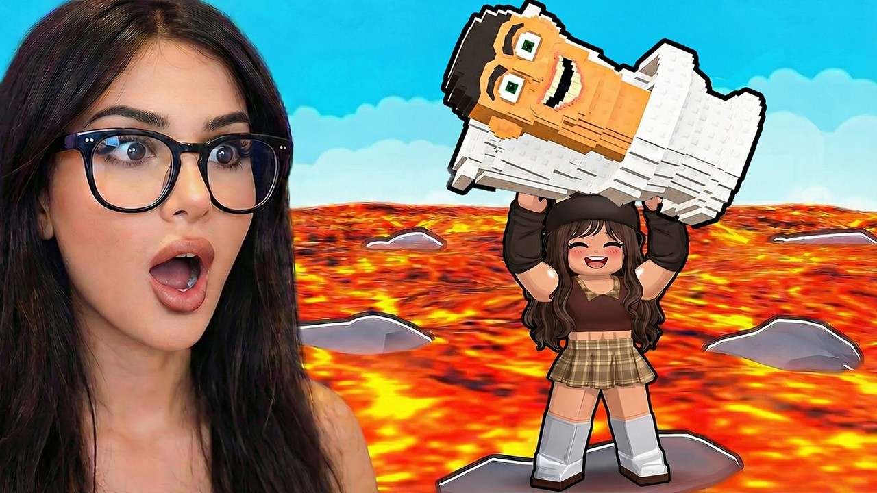 I Survived Roblox LAVA FOR BRAINROT