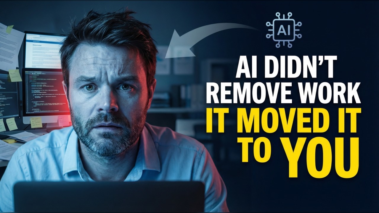 AI Didn’t Remove Work, It Moved It to the Wrong People