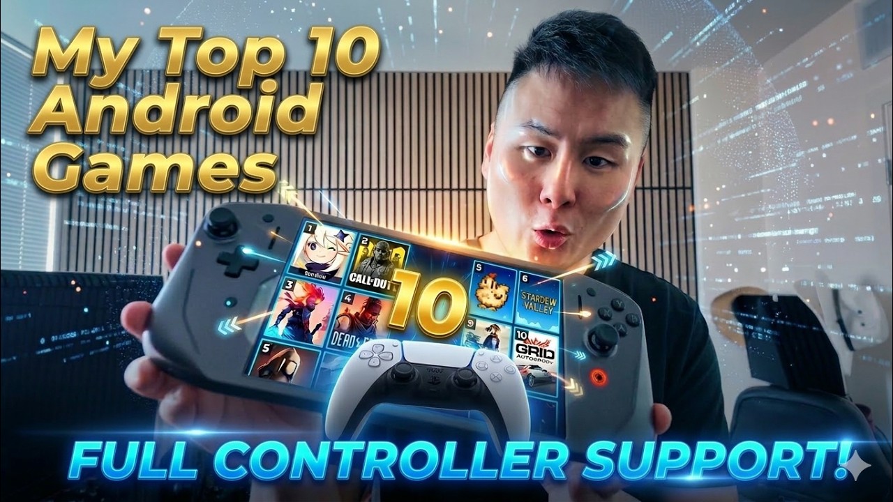 My Top 10 Android Games w/ Full Controller Support!