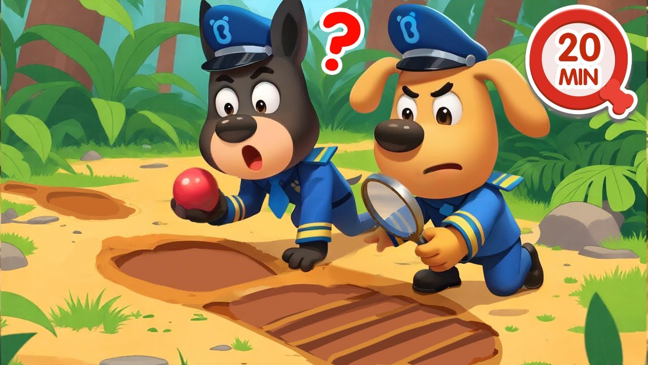 El Misterio de las Huellas 🐾20MIN de Dibujos Animados 🔍Sheriff Labrador en Español