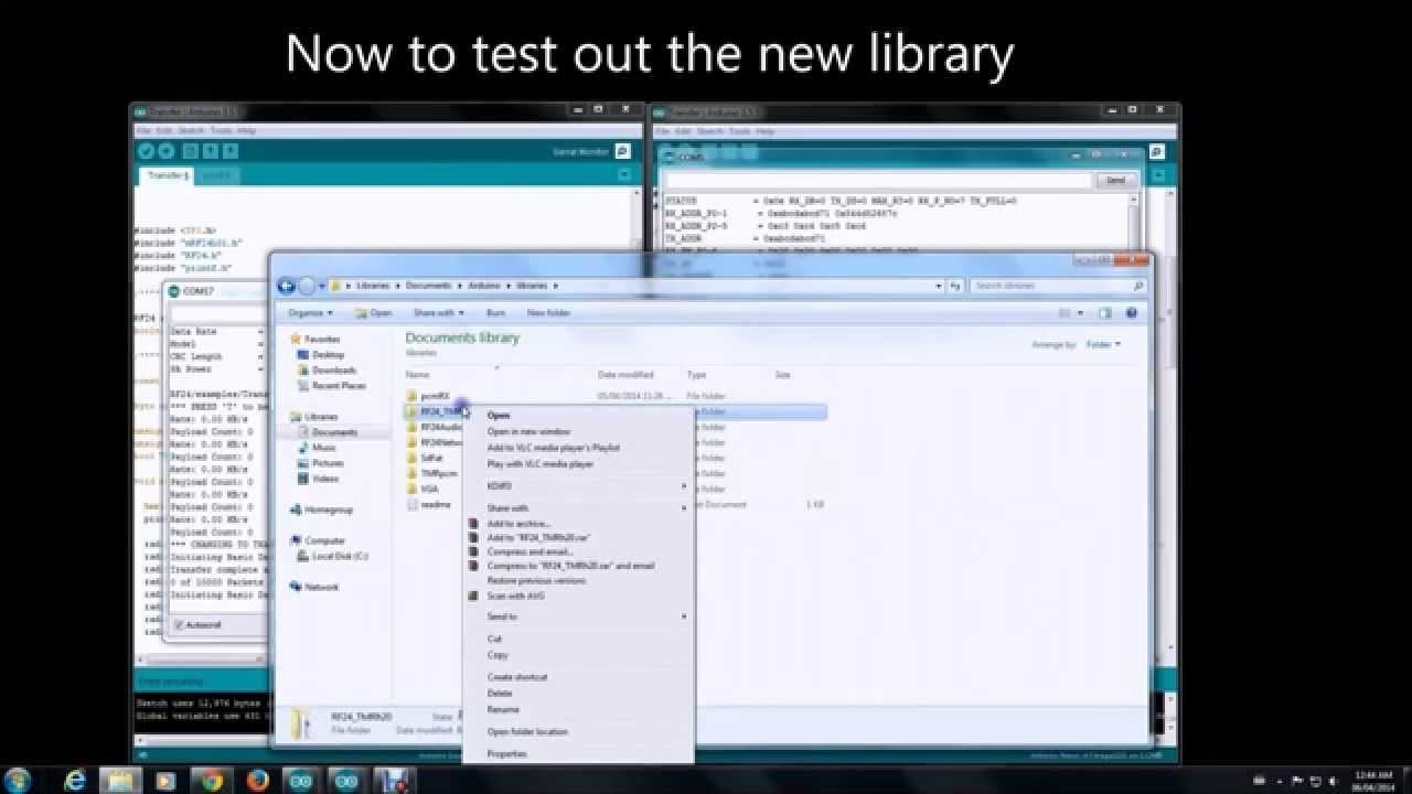 Testing New RF24 Arduino Library Fork: Comparative Data Transfers