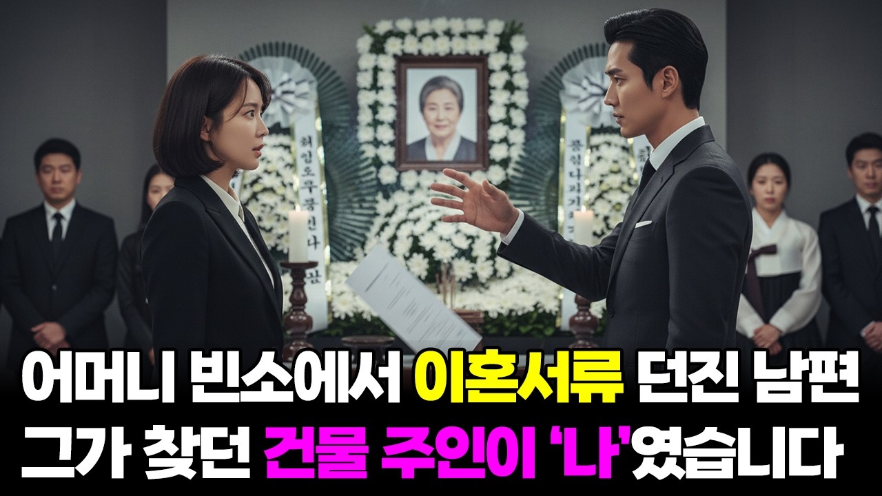 “어머니 빈소 앞에서 이혼서류 던진 남편… 며칠 뒤, 그가 찾아온 건물 주인이 ‘나’였습니다”ㅣ노후사연ㅣ감동사연ㅣ사연라디오ㅣ오디오북ㅣ실화사연ㅣ