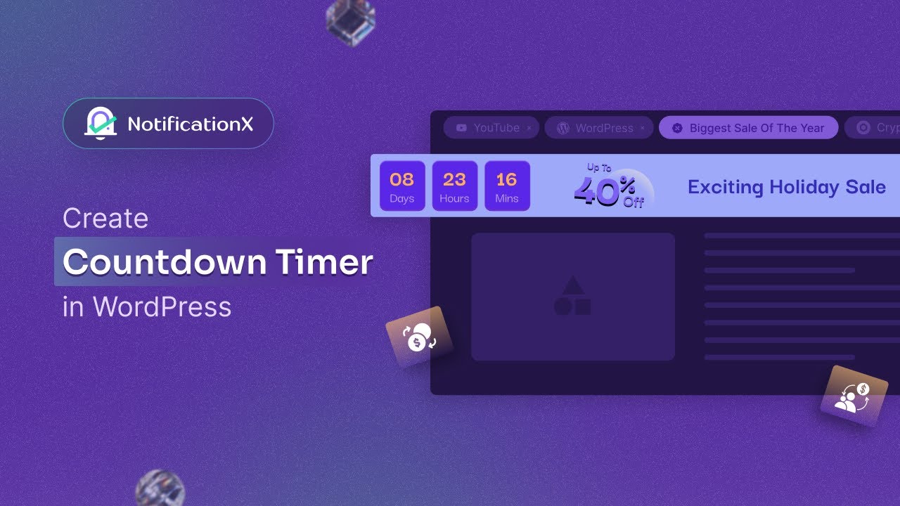 How to Add a Black Friday Deal Countdown Timer in WordPress?