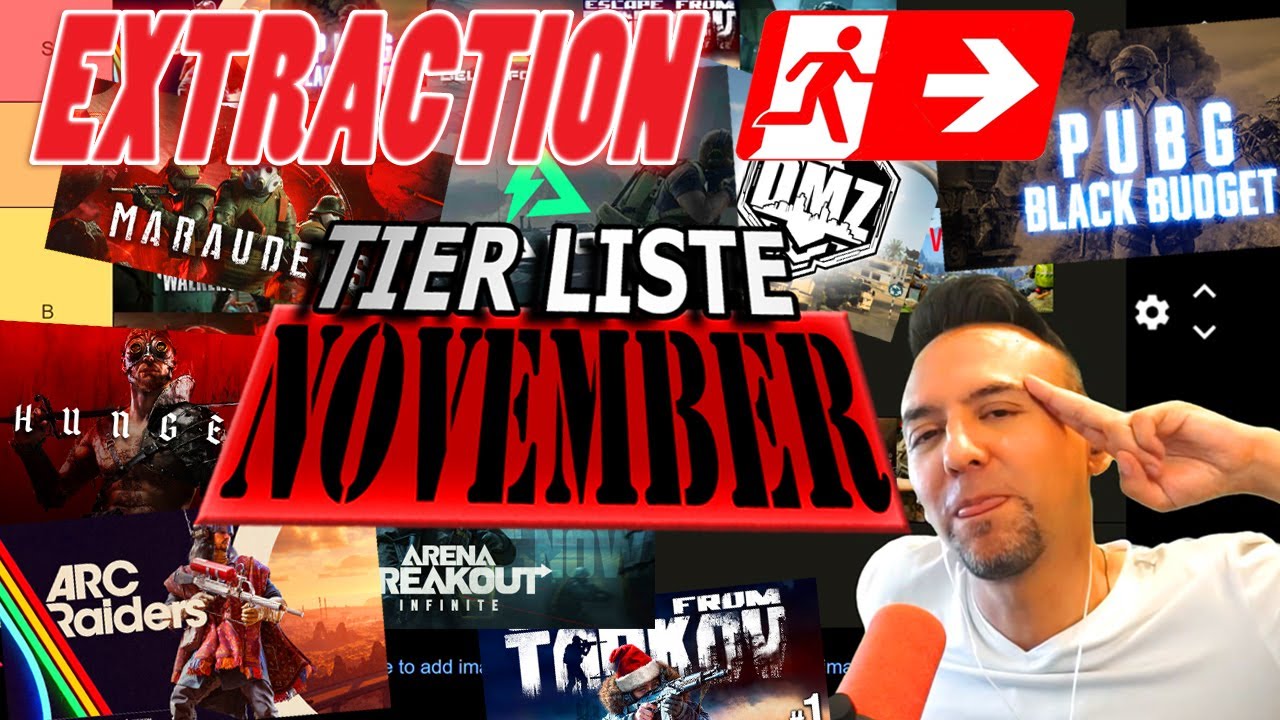 Top Extraction Loot Shooter 2025: Tier List November Update 🔥