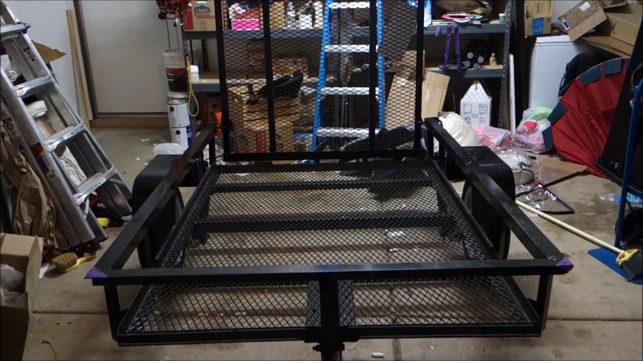 Lowe's 4x6 Utility Trailer overview
