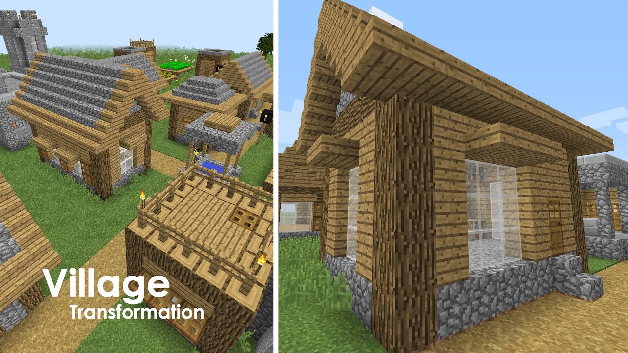 Minecraft Village Upgrade - Library