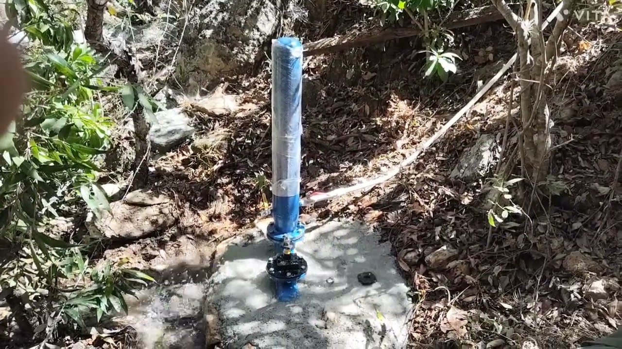 Ariete Hidráulico 1 km de distancia 110 Vertical.