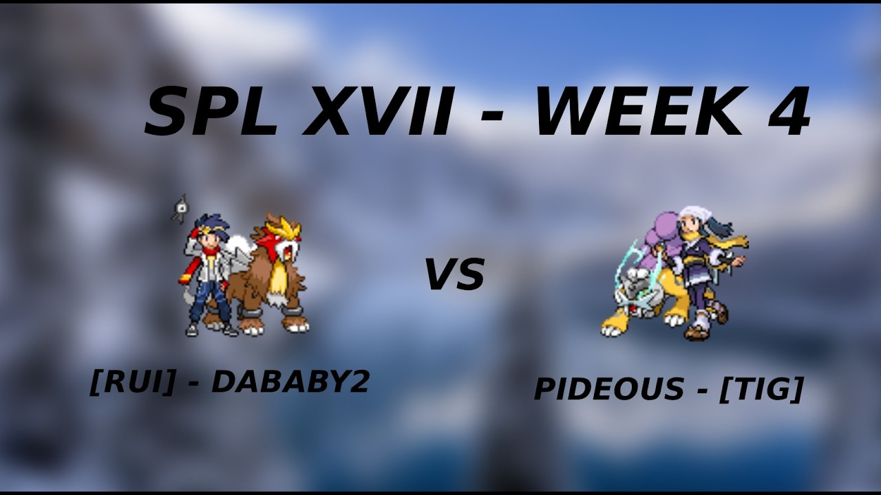 SPL XVII - Week 4   Dababy vs Pideous