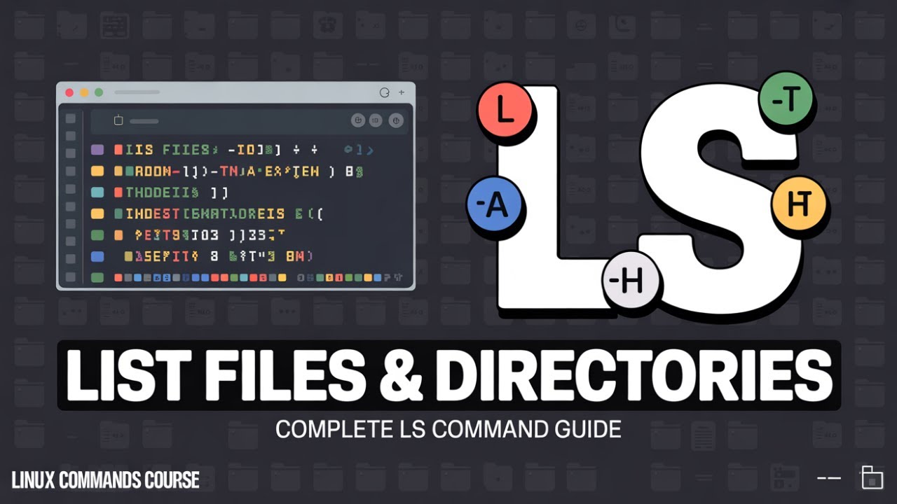 ls Command: List Files & Directories in Linux (Git Bash)