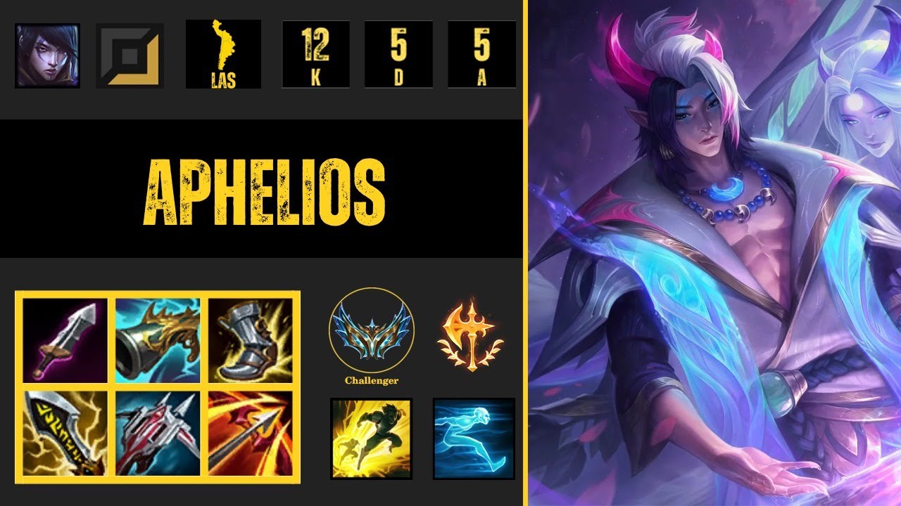 Aphelios ADC vs Jinx Challenger [LAS] [Nexo Stats]