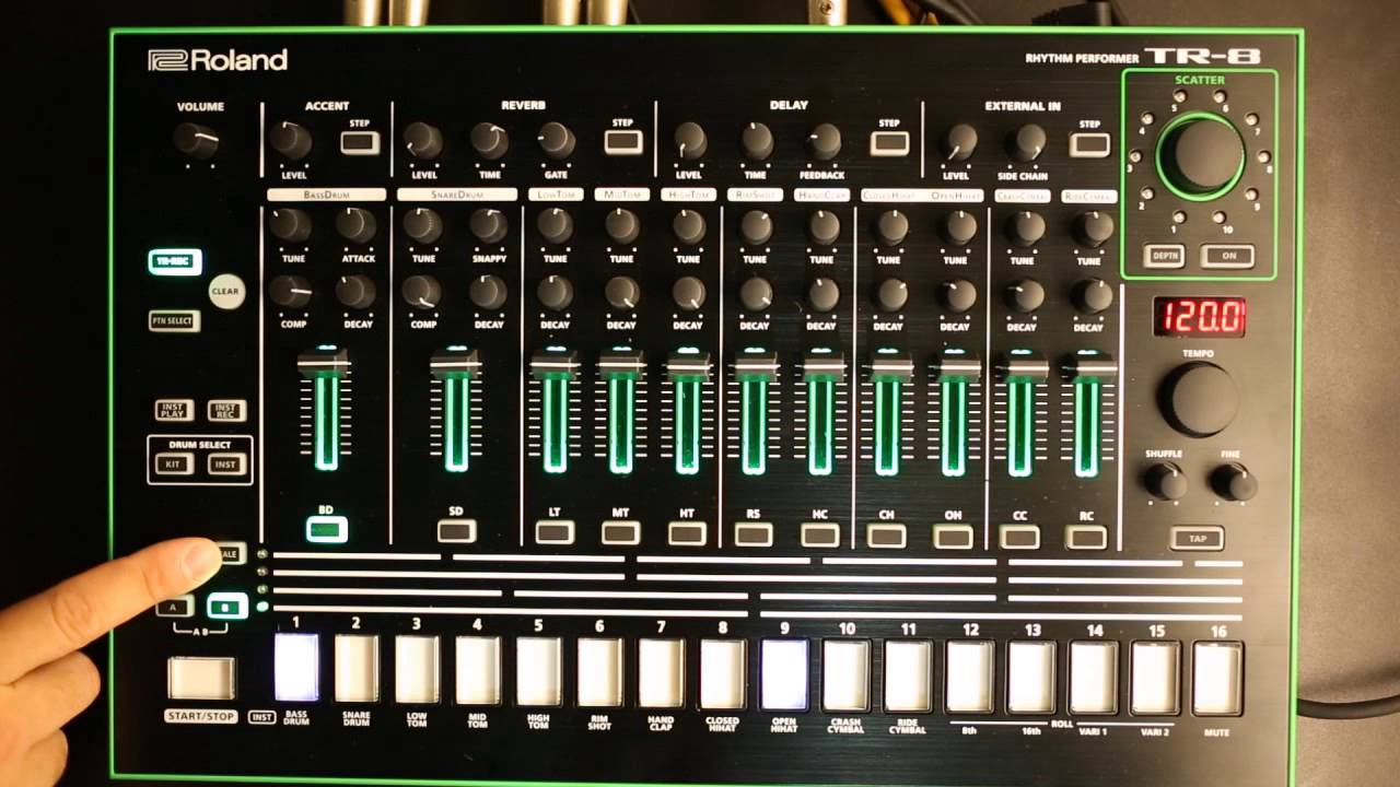 Roland AIRA TR 8 - Tutorial - Parte 01 - Operação e Uso Geral