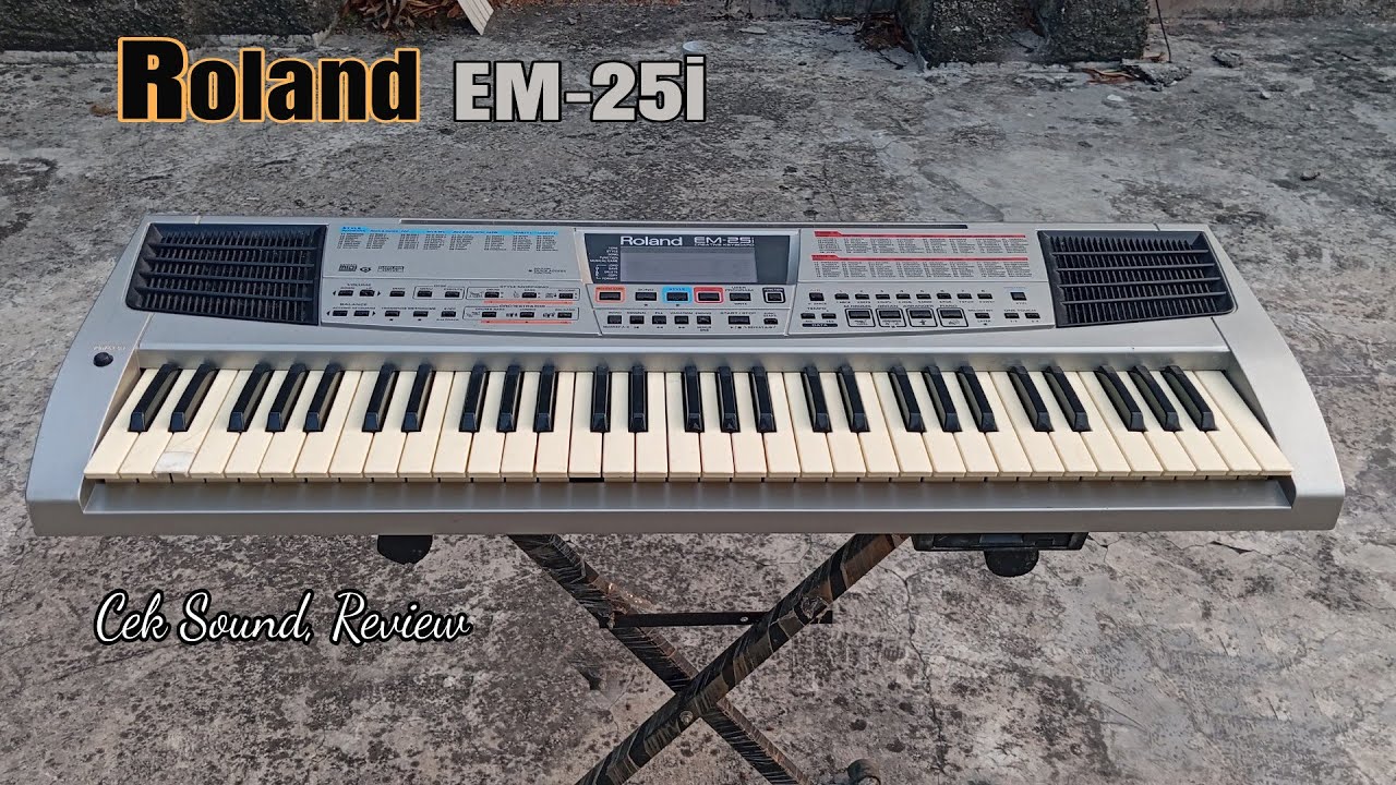 Roland EM-25i | Cek Sound | Review