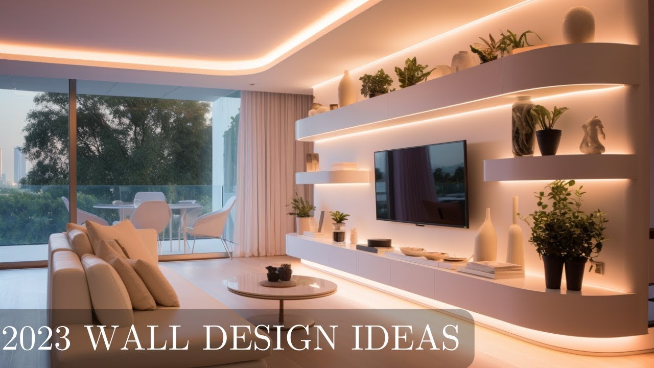 2023 Wall Design Ideas I Tv Wall Units I I Best Modern Living Room Cabinet Design Decorating ideas23