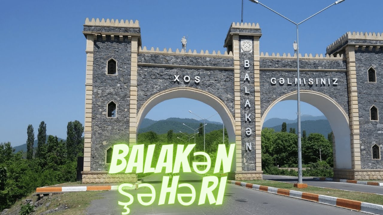 Balakən şəhəri 21.10.23 cü il