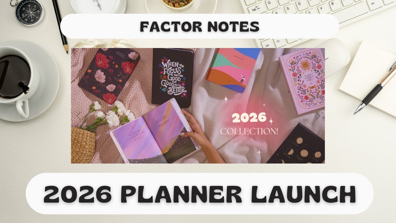 Factor Notes Planner | 2026 Planner Walkthrough Series part 6