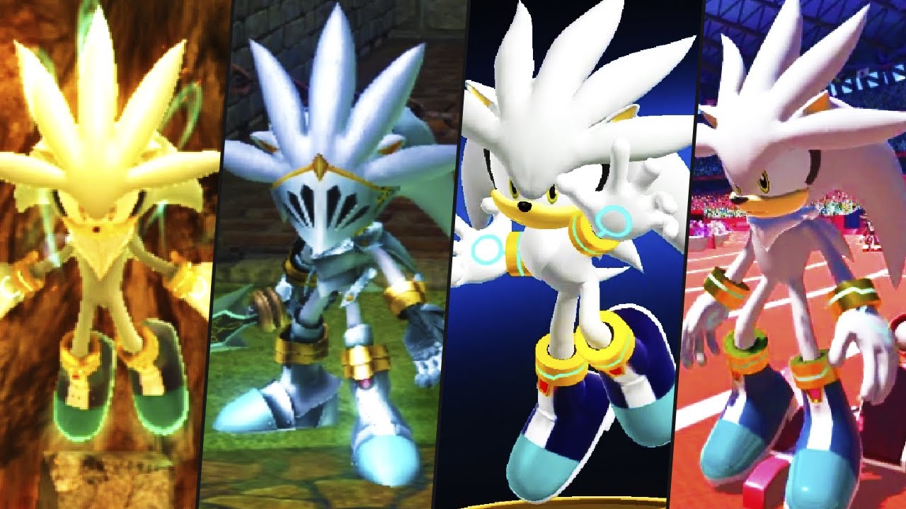 ALL Silver the Hedgehog appearances in GAMES