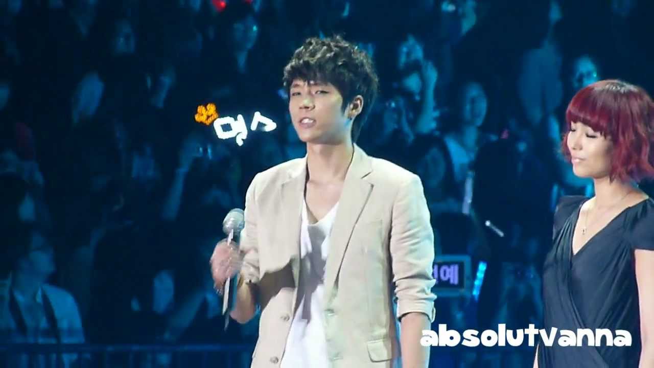 [HD/Fancam] 120623 Infinite & Wonder Girls Special Stage One Summer Night (Woohyun Focus)