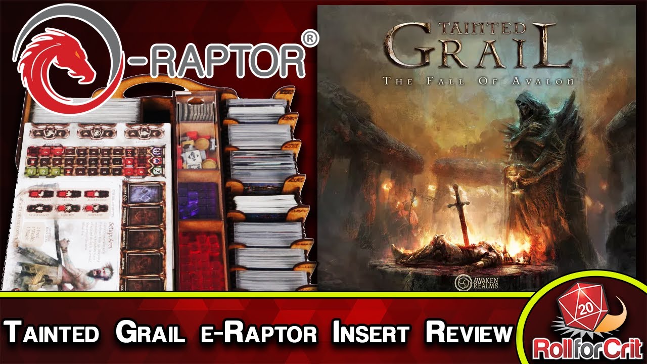 Tainted Grail: The Fall of Avalon e-Raptor Insert Review