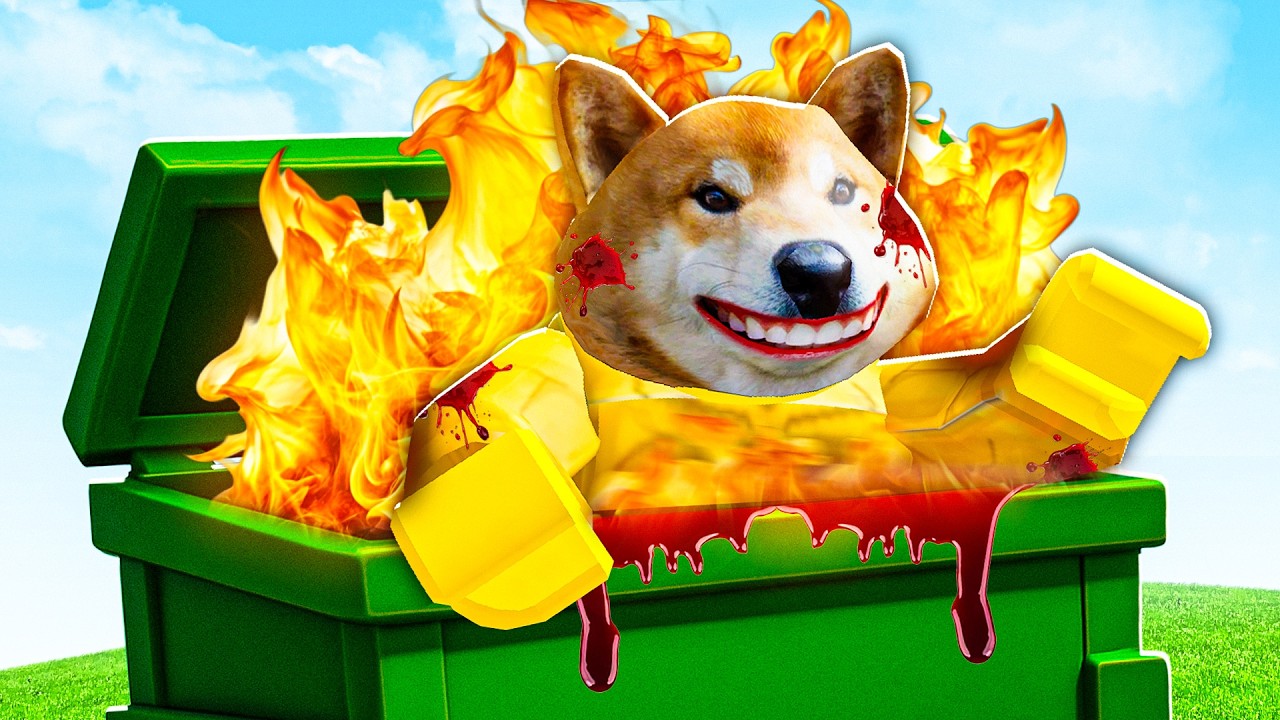 SONO MORTO BRUTALMENTE SU ROBLOX.