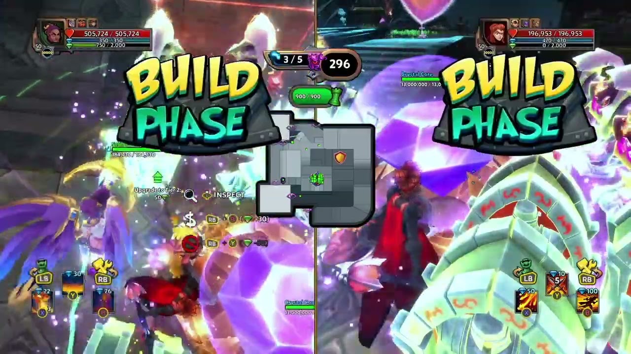 Dungeon Defenders 2- Elemental Rumble Hard Crumbled Bulwark Water Week
