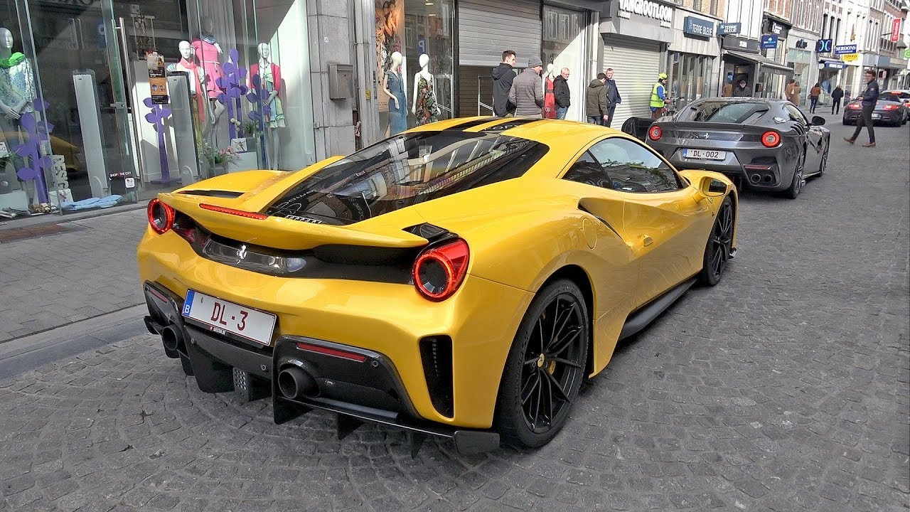 Ferrari 488 Pista & F12 TDF - Lovely Exhaust Sounds!