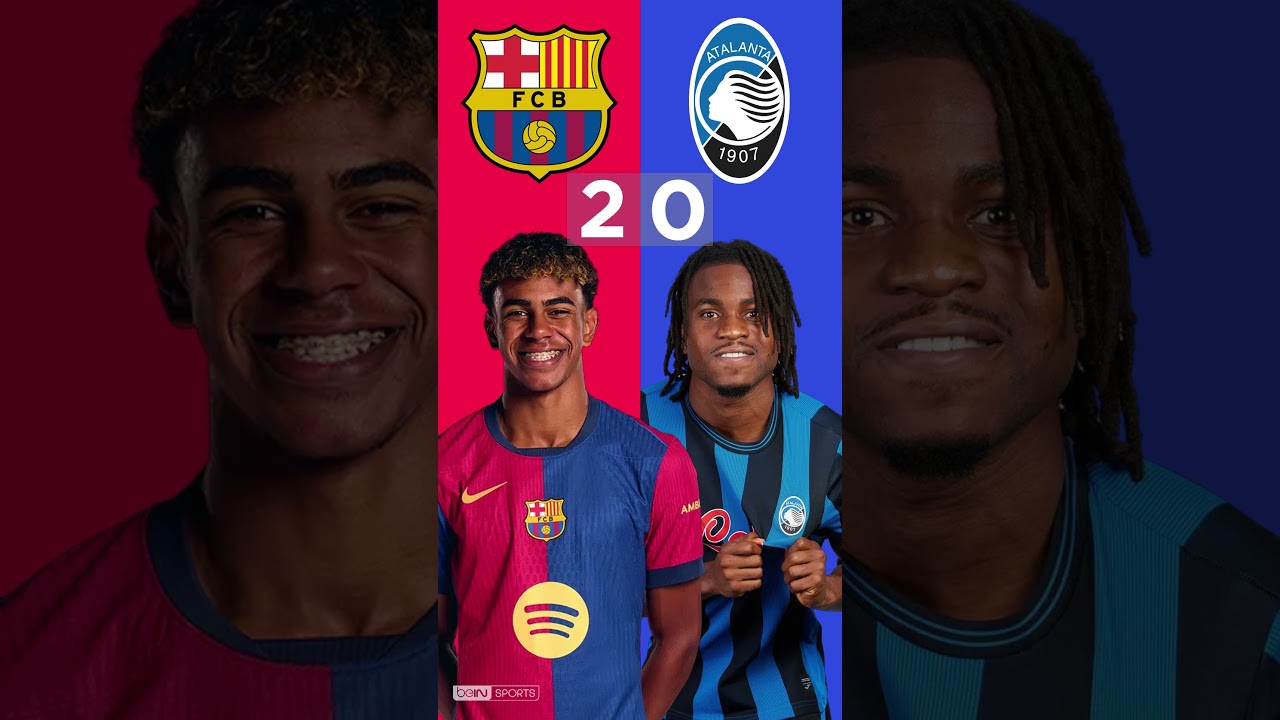 BAR&Ccedil;A 🆚 ATALANTA : Quel est votre pronostic ? 👀🔥 #shorts