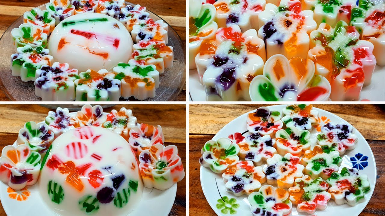 วุ้นปีโป้ ทำจากนมโรงเรียน ทำง่ายๆ หอมอร่อย หวานเย็นชื่นใจ How to make Jelly Milk Pipo