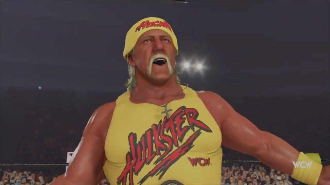WWE2K24 Hulk Hogan - WCW Red & Yellow Attires (PlayStation 5)