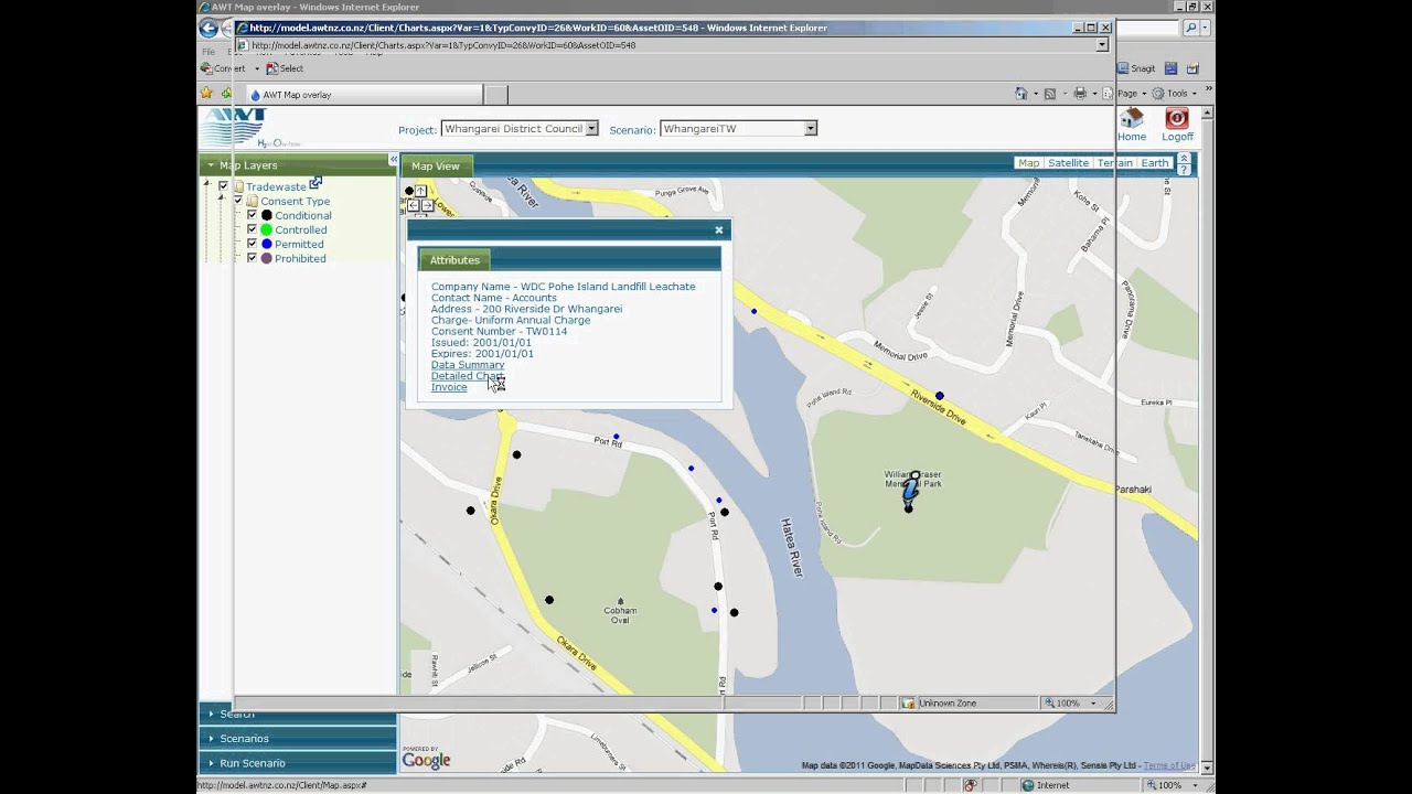 WDC  tradewaste avi with mouse