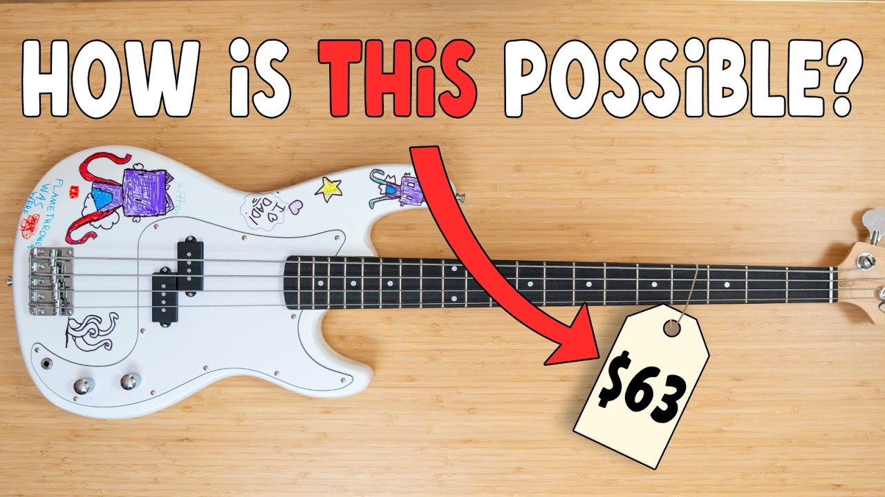 Is the Internet's Cheapest Bass Guitar Actually Legit?!