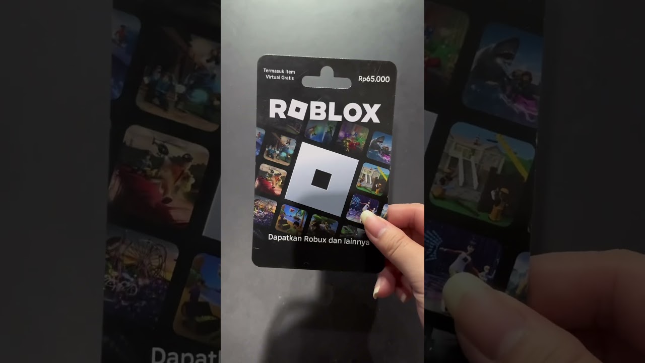 1 GIFTCARD ROBLOX BISA DAPET BERAPA ROBUX SI???!!! 😱🤔💰#gaming #roblox #robux #giftcard #redeem