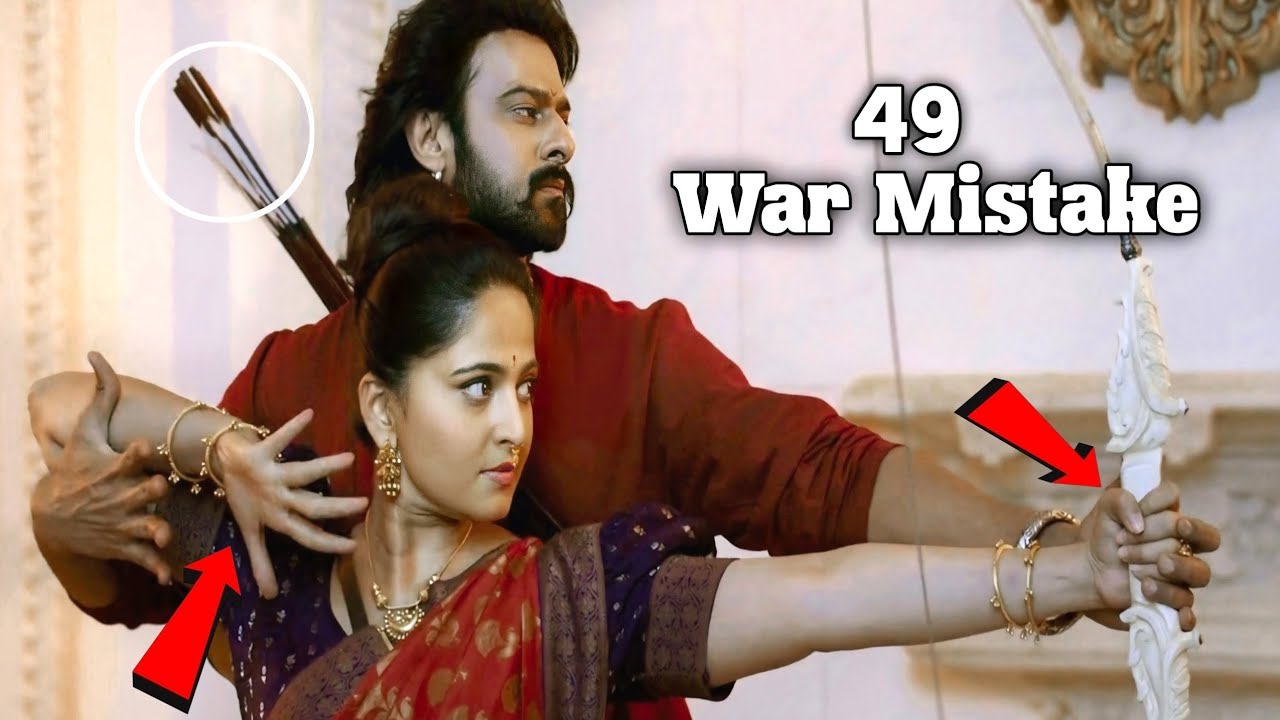 Bahubali 2- 49 SECRET SCENE Mistakes😱 Epic Fail || For Bahubali 🫣