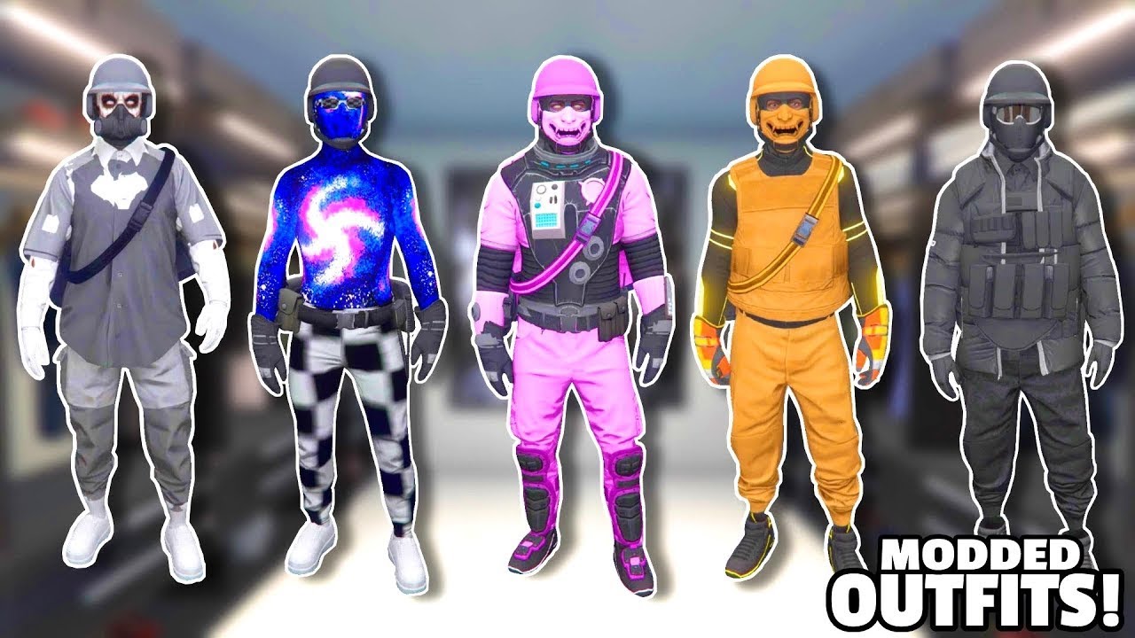 ✅NUEVO TOP CONJUNTOS MODEADOS *AFTER PATCH 1.61* HOW TO GET MULTIPLE MODDED OUTFITS GTA Online 1.61