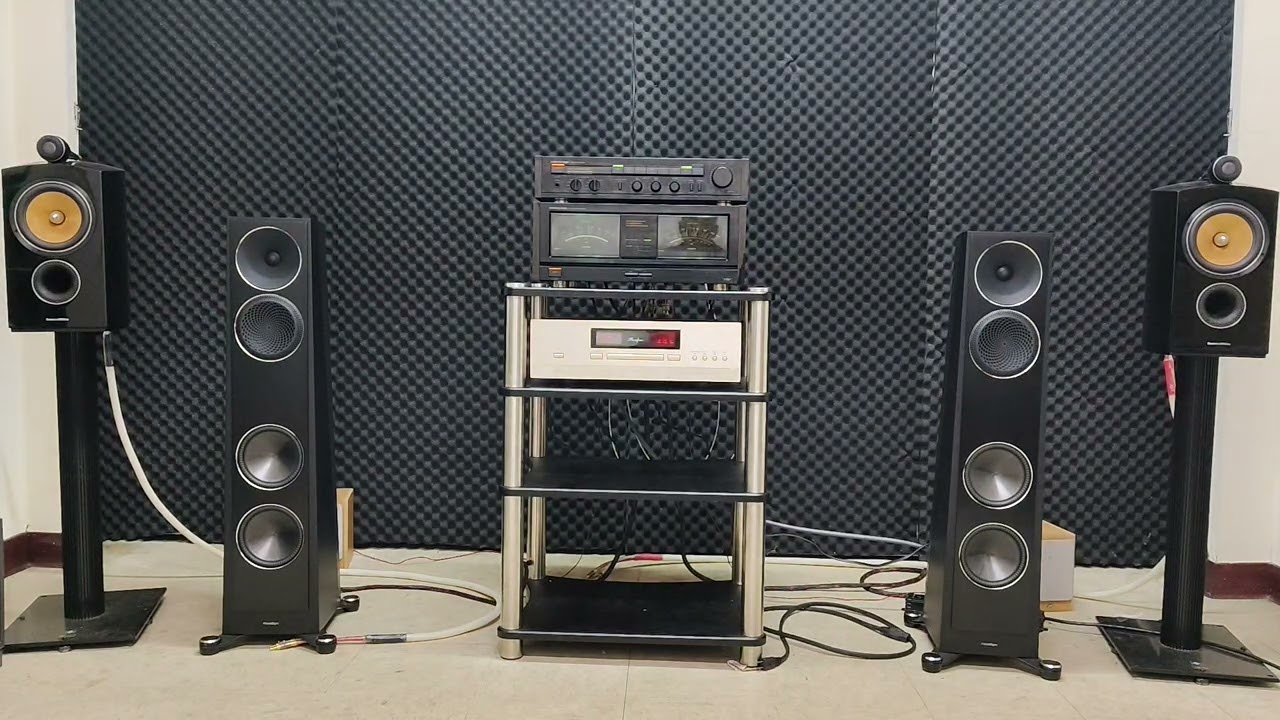 Onkyo P-304 & M-504 , ACCUPHASE DP-400 & Paradigm Founder 80F