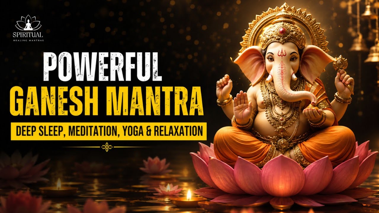 This Ganesh Mantra Cleared All Blockages and Removed Negative Energy | Lo-Fi Meditation Chant
