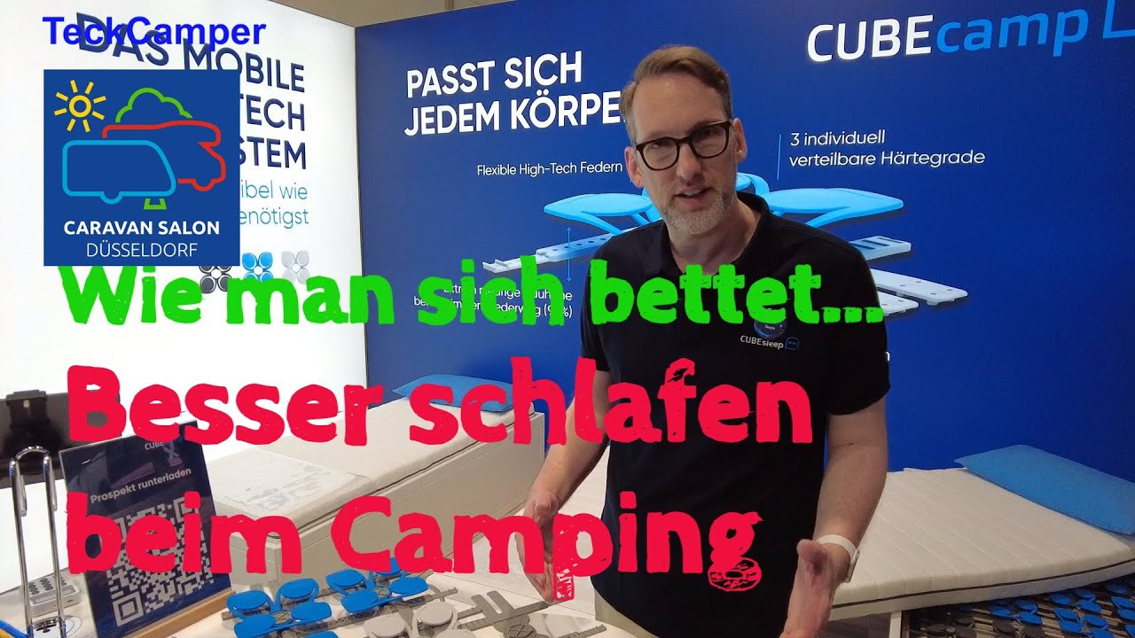 Caravan Salon 2024,Tellerfedern, Matratzen, Kissen und Decken