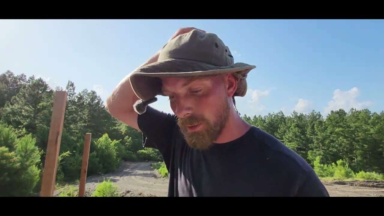 I Started Building My Off-Grid Cabin From Scratch!
