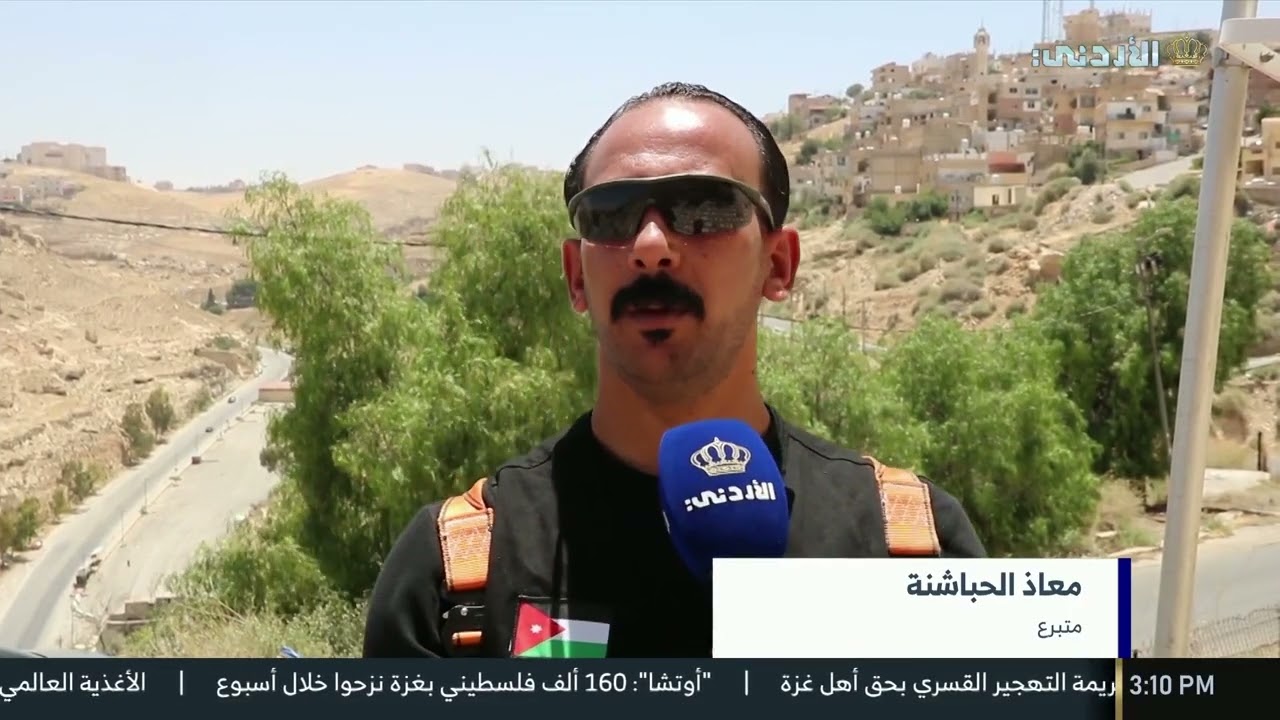 إعادة تأهيل إنارة قلعة الكرك بعد عامين من تعرضها للعبث والتخريب