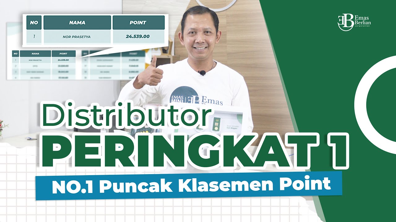TOP DISTRIBUTOR EMAS BERLIAN! SIMAK CERITANYA..