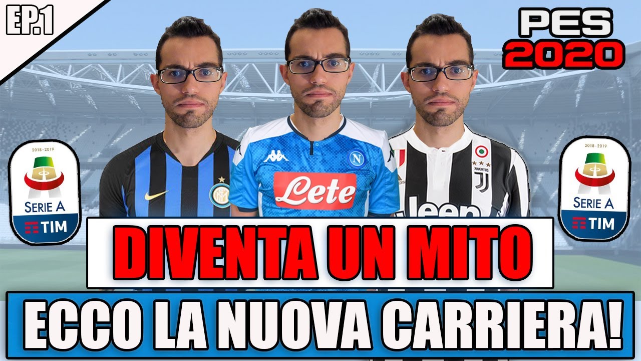 INIZIA LA CARRIERA GIOCATORE!! MARCELLO TORNA IN CAMPO!! PES 2020 DIVENTA UN MITO #1