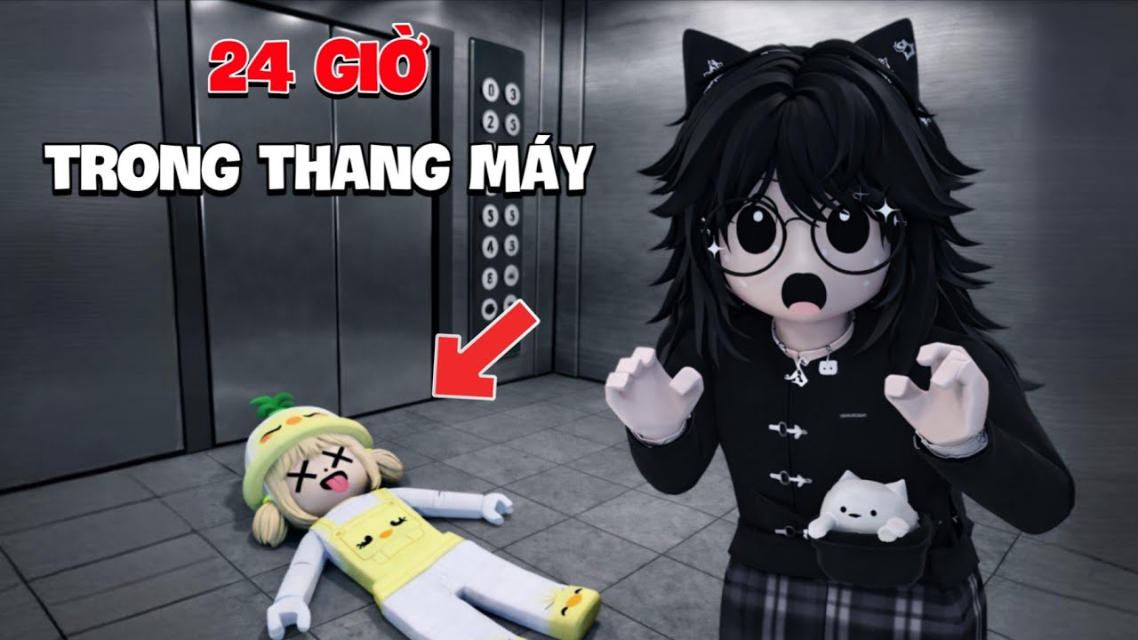 Thử Thách 24 Giờ Trong Thang Máy 