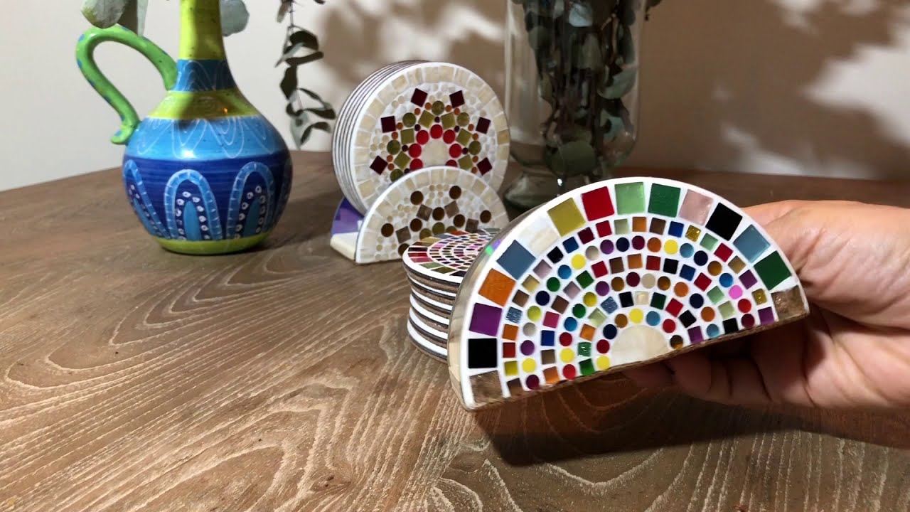 DIY SOPORTE PORTAVASOS 💿 CDS/Make case for glasses holder