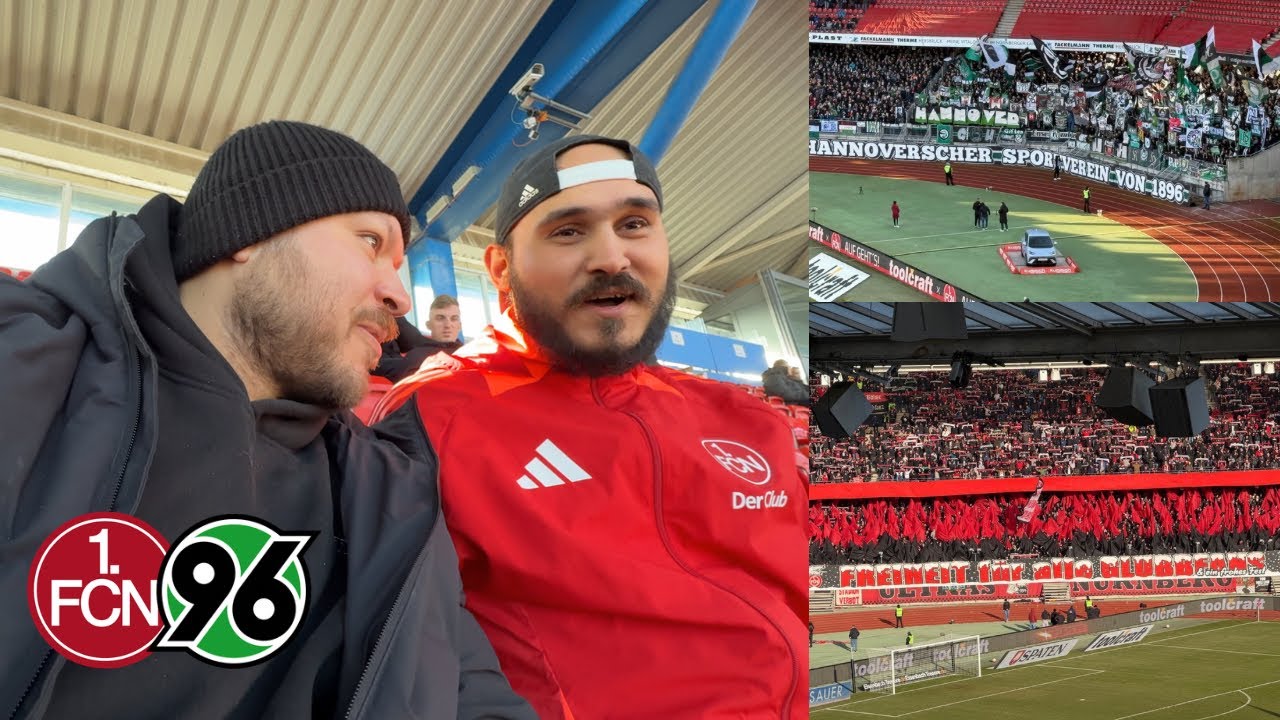 Unschöner Jahresabschluss😓 1.FC Nürnberg vs Hannover 96 Stadionvlog