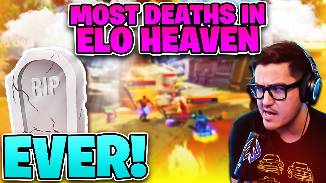 MOST DEATHS EVER IN AN ELO HEAVEN MATCH... HE GOT DIFFED