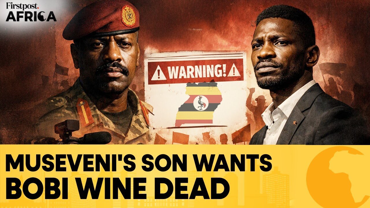 Uganda's Army Chief and Museveni's Son Again Threatens Bobi Wine | Firstpost Africa | N18G