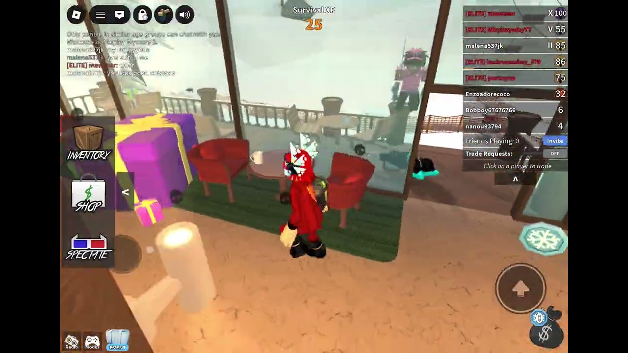 Playing mm2