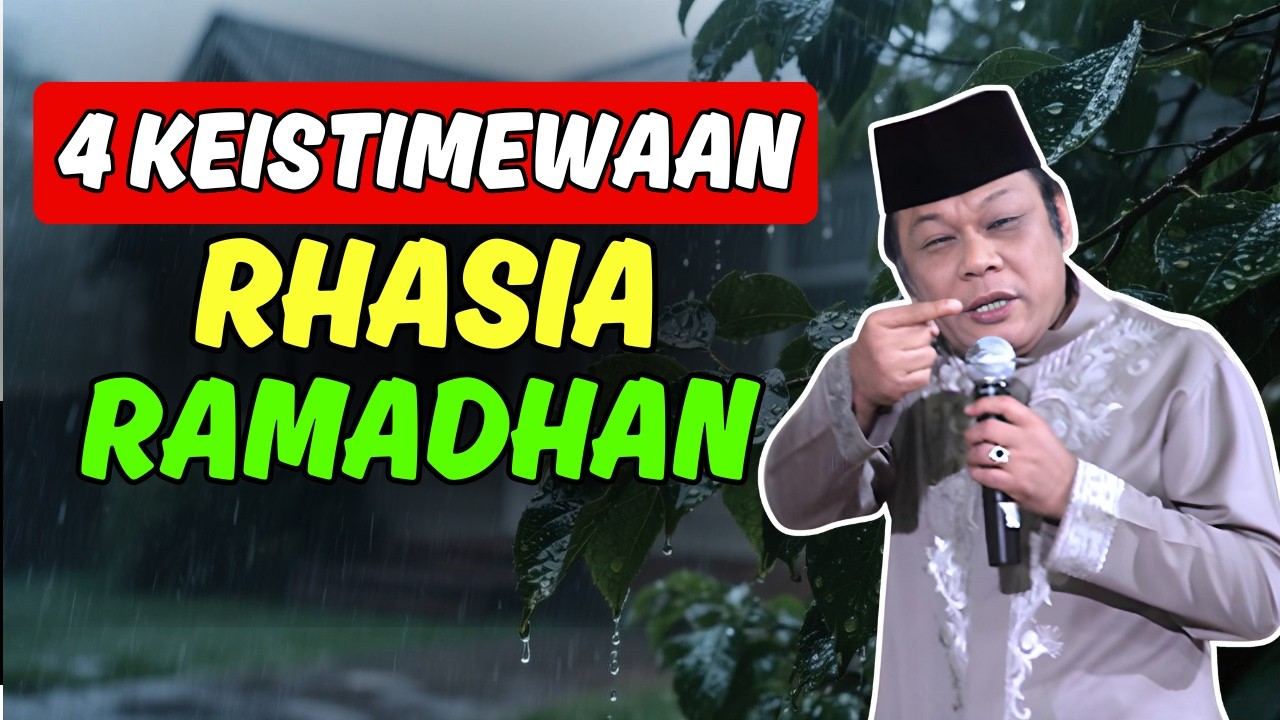 SUBHANALLAH! 4 KEISTIMEWAAN RAHASIA RAMADHAN INI JARANG DIKETAHUI - CERAMAH KH ZAINUDIN MZ TERBARU